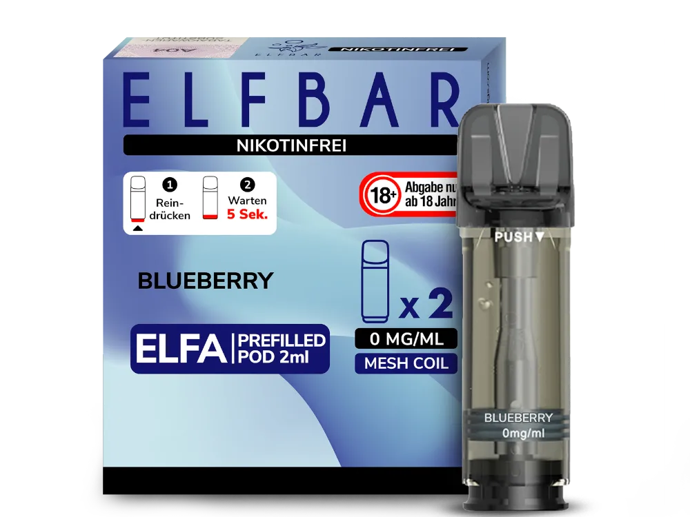 Elfa Pod - Blueberry  (NIKOTINFREI)