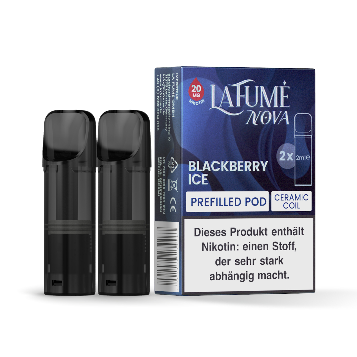 La Fume Nova - Blackberry Ice