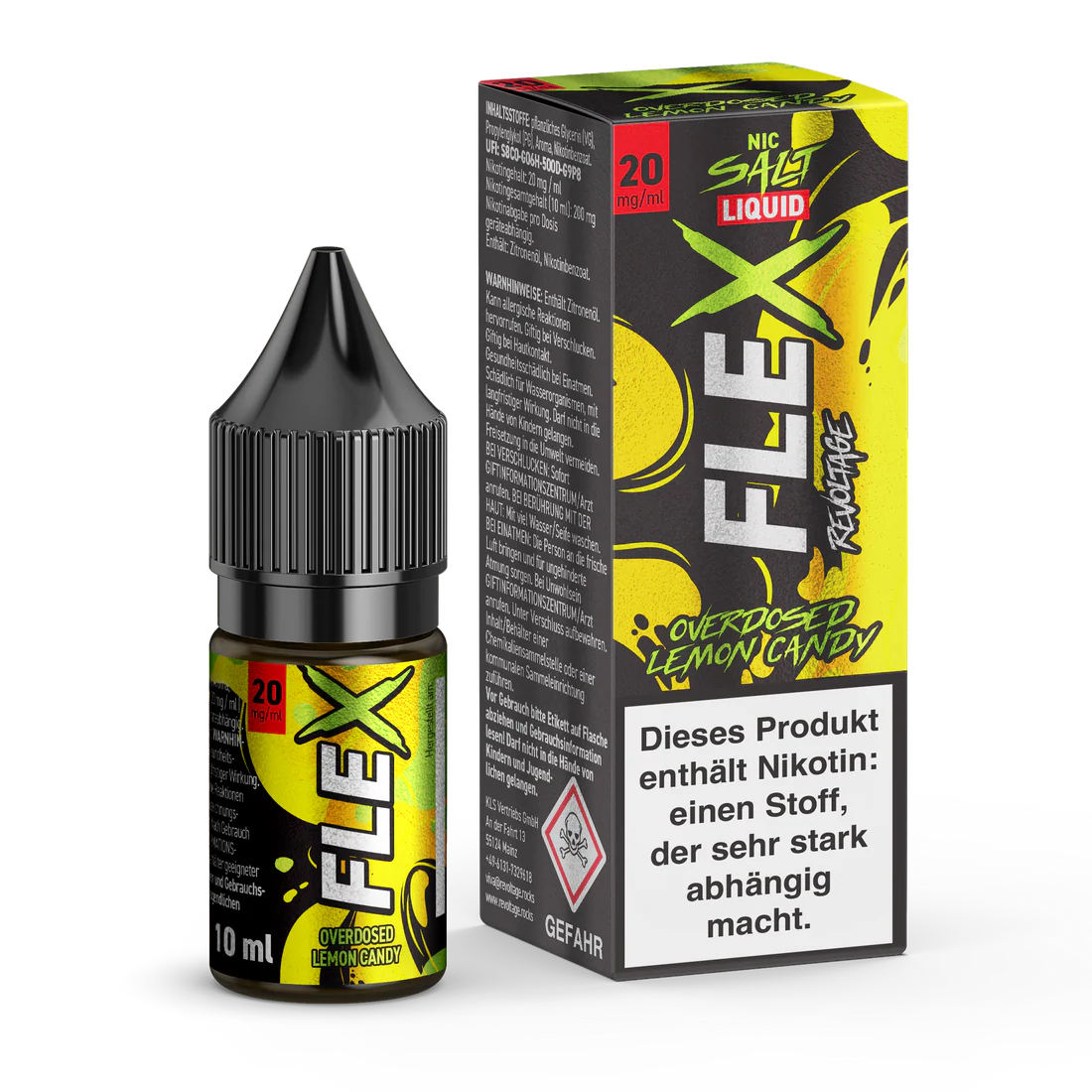 Revoltage Flex Liquid - Lemon Candy