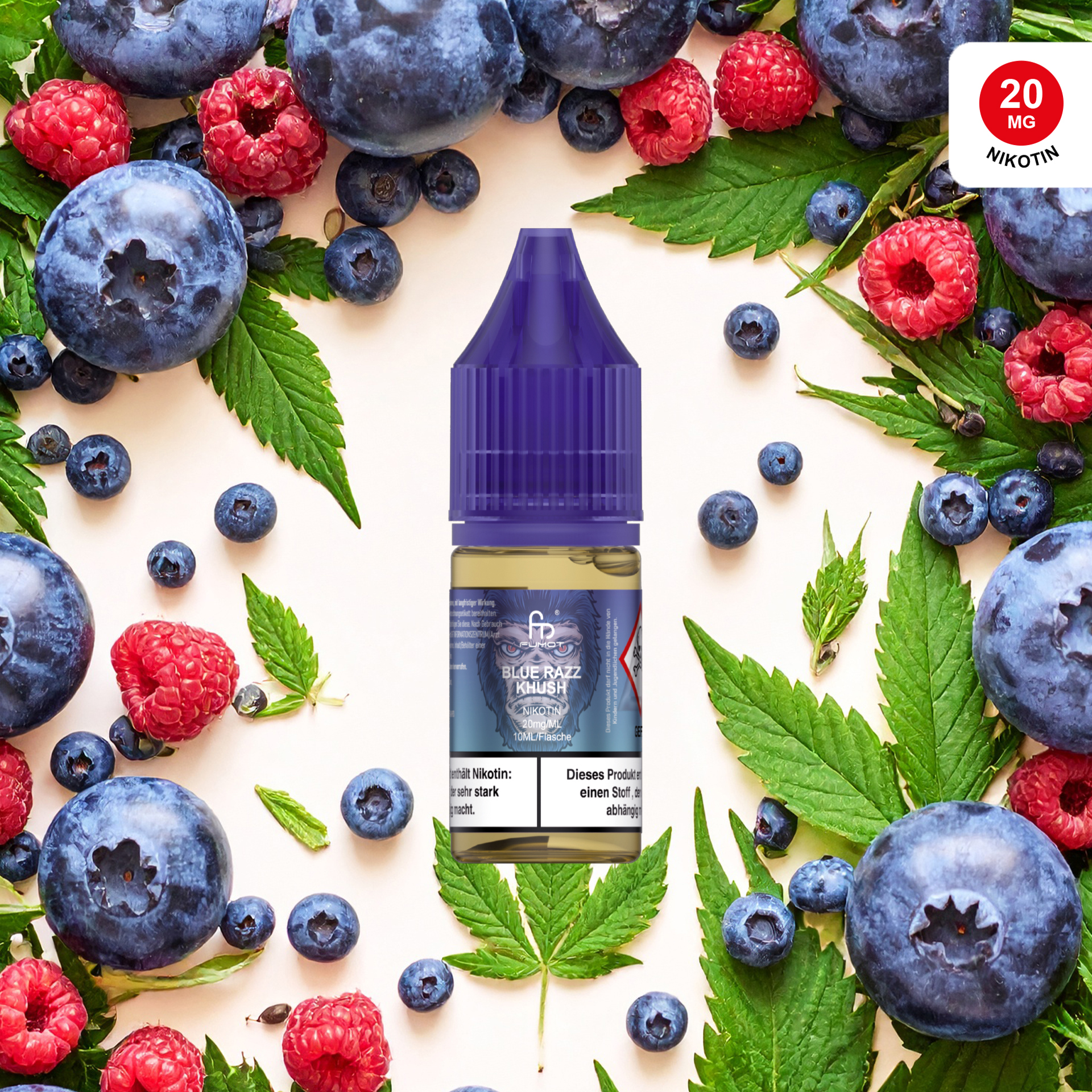 RandM Tornado - Blue Razz Kush 20mg