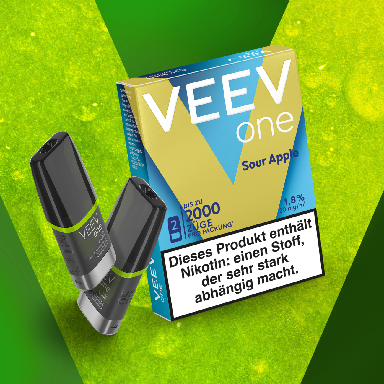 Veev One Pods - Sour Apple