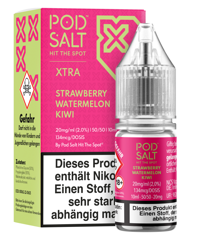 Pod Salt Xtra - Strawberry Watermelon Kiwi