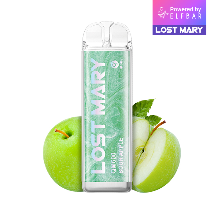 Elfbar Lost Mary QM600 Crystal - Sour Apple