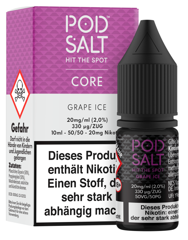 Pod Salt Core - Grape Ice