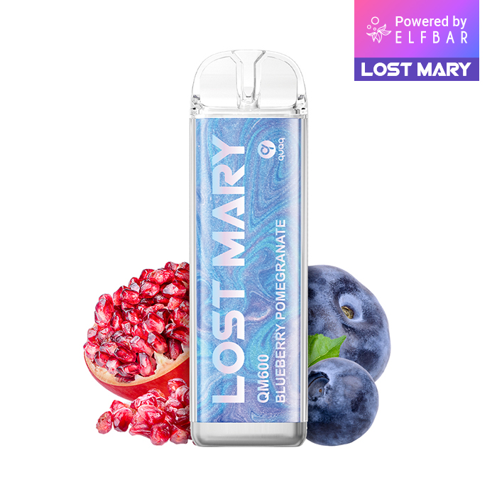 Elfbar Lost Mary QM600 Crystal - Blueberry Pomegranate