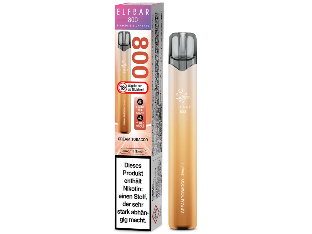 ElfBar 800 - Cream Tobacco