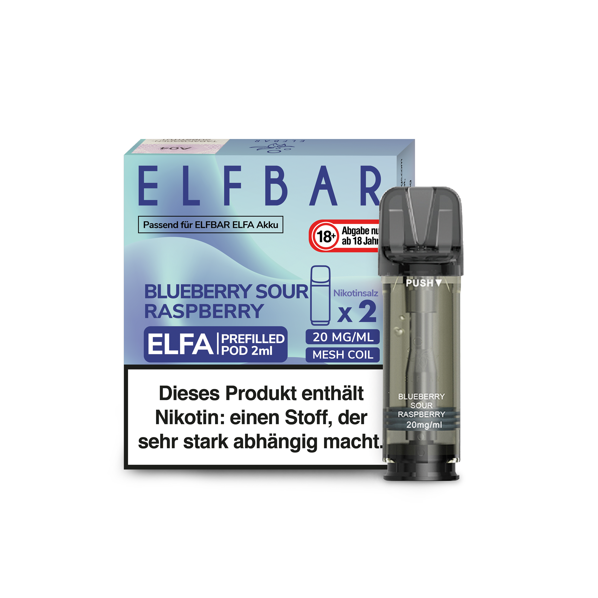 Elfa Pod - Blueberry Sour Raspberry