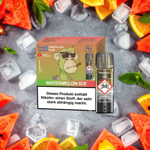 RandM Tornado Pods - Watermelon Ice 2er Pack