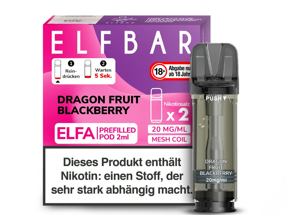 Elfa Pod - Dragon Fruit Blackberry