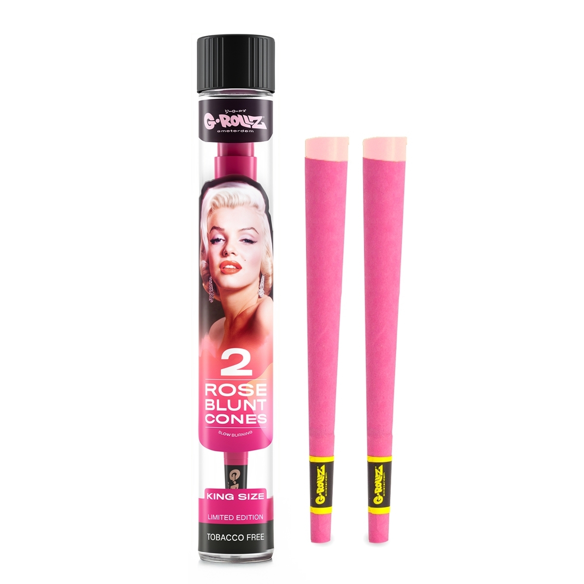 G-Rollz - Fabulous Face - Terpene Infused Rose Cones - 12er Display