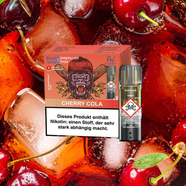 RandM Tornado Pods - Cherry Cola 2er Pack