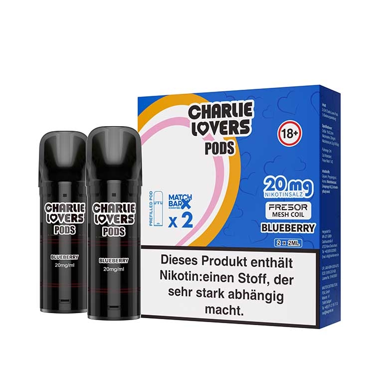 Charlie Lovers Pods - Blueberry