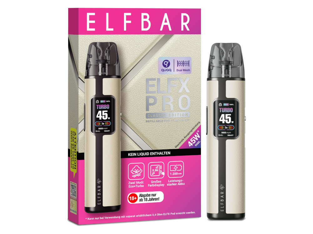 Elfbar Elfx Pro - Weiss