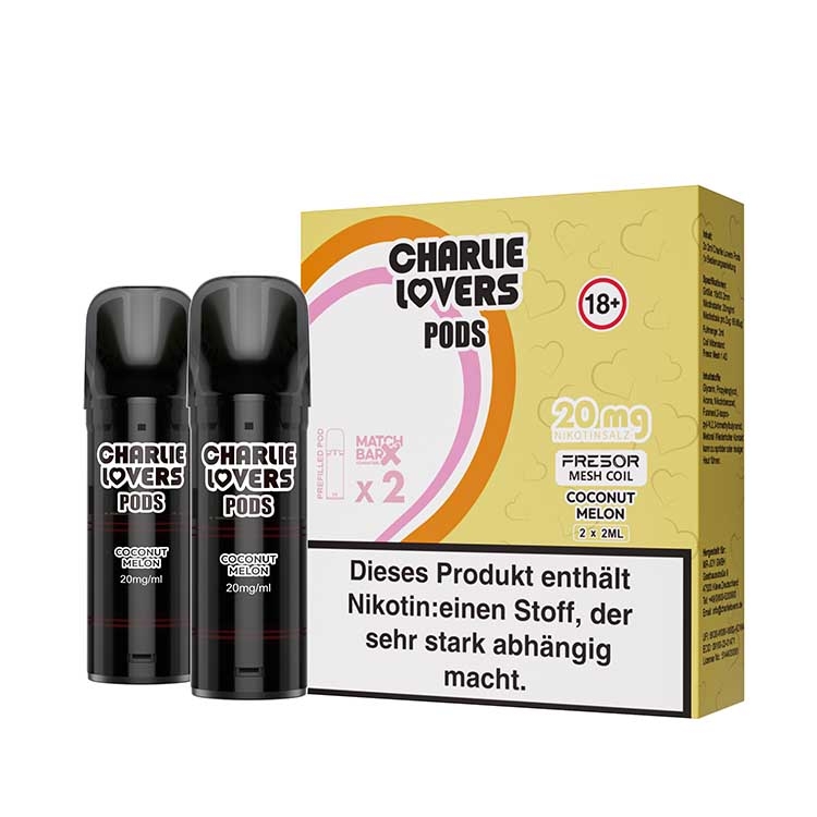 Charlie Lovers Pods - Coconut Melon