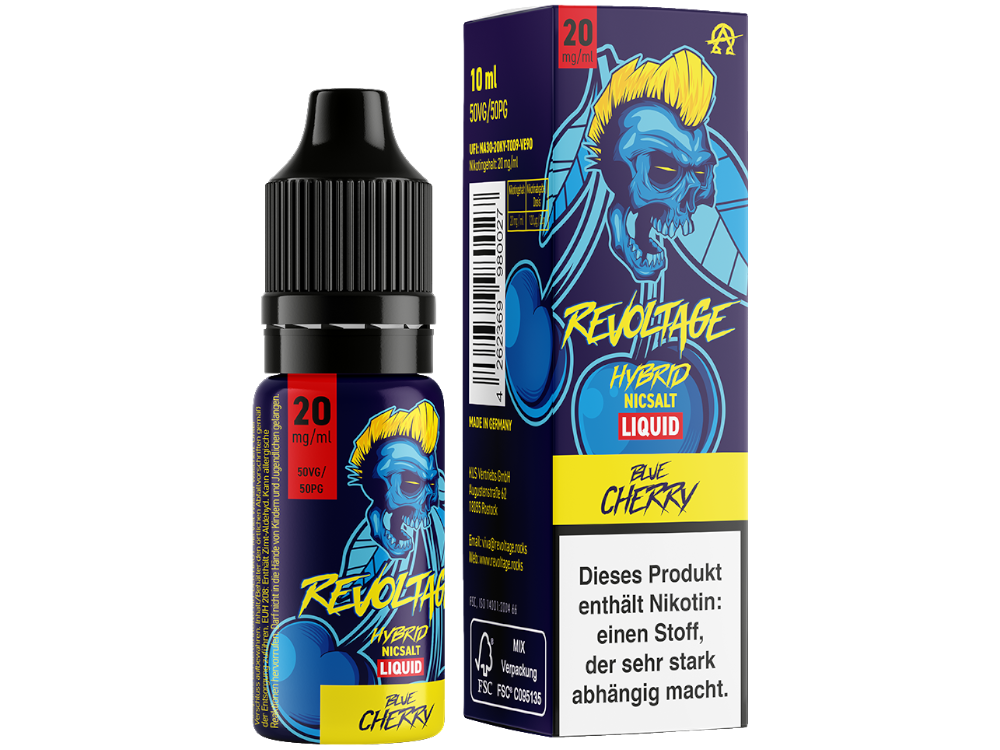 Revoltage Liquid - Blue Cherry