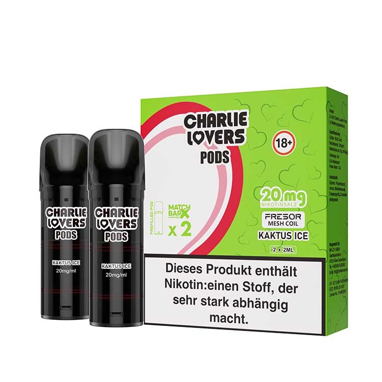 Charlie Lovers Pods - Kaktus Ice