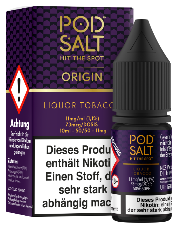 Pod Salt Origin - Liqour Tobacco