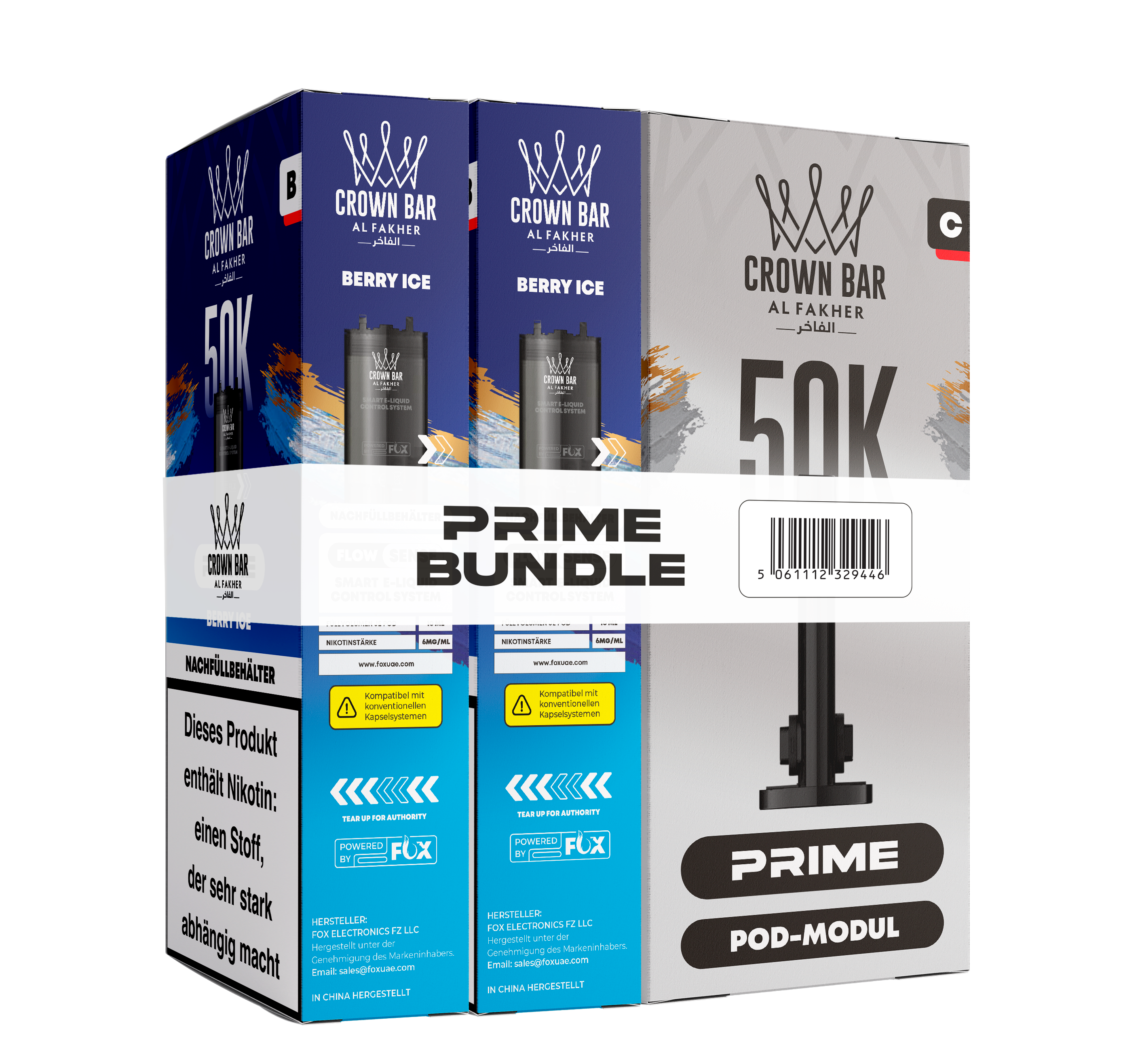 Al Fakher Hypermax 50K - Berry Ice