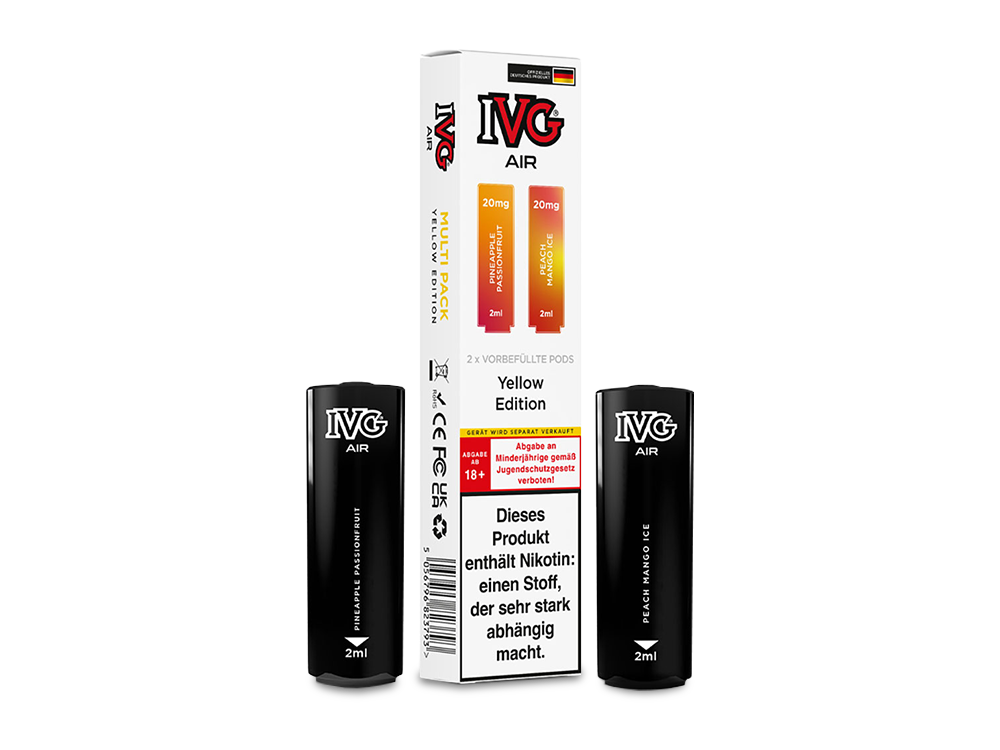 IVG Air (Multi-Flavour) - Yellow Edition
