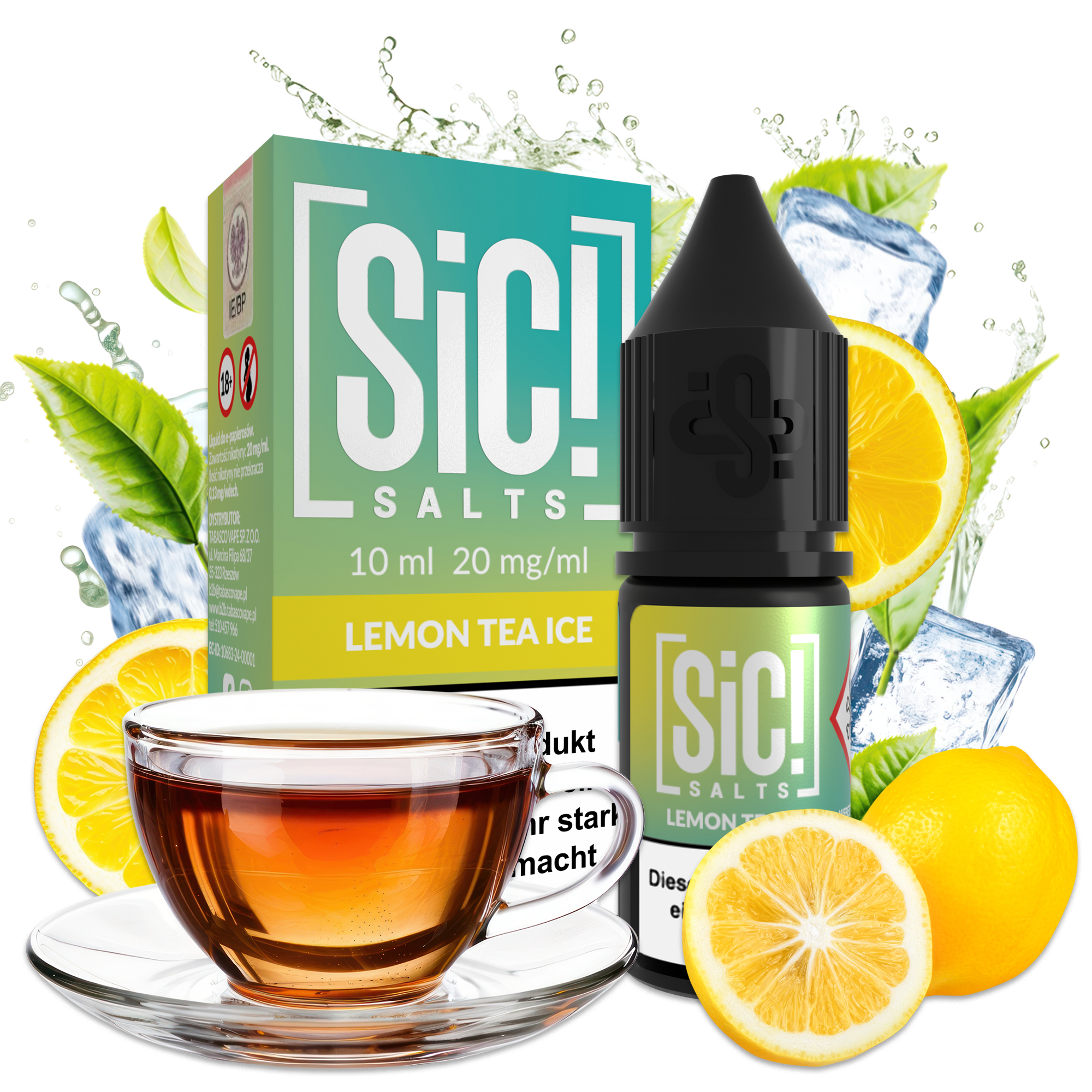 SIC! Salts Liquid - Lemon Tea Ice