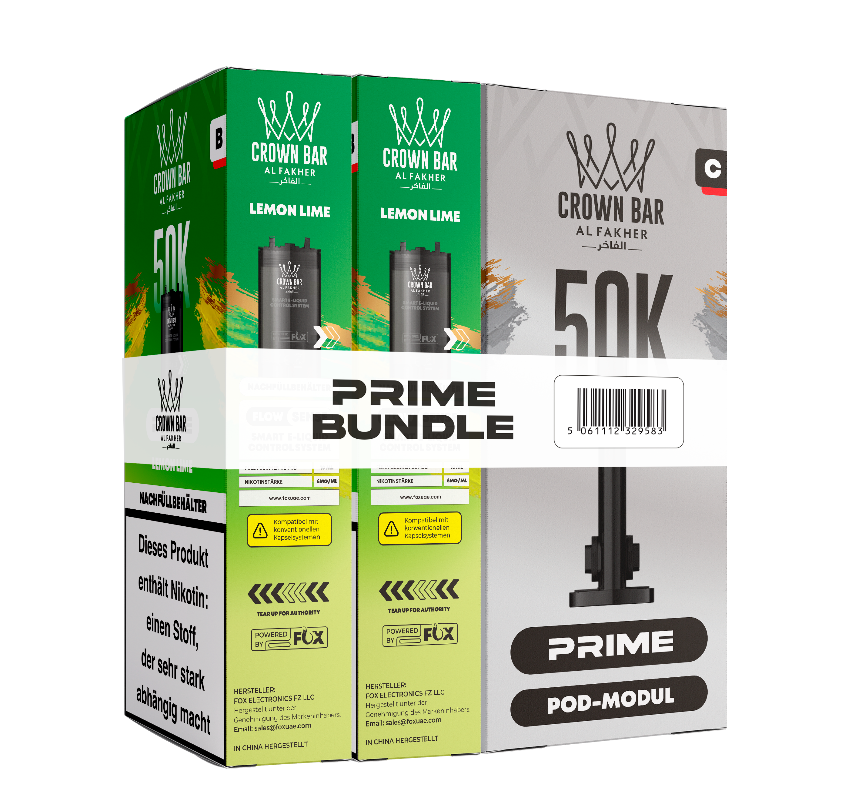 Al Fakher Hypermax 50K - Lemon Lime
