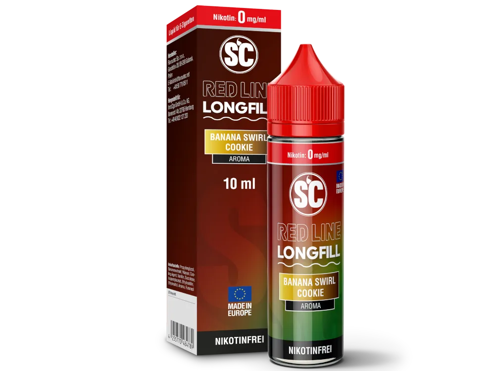 SC RED Longfill - Banana Swirl Cookie