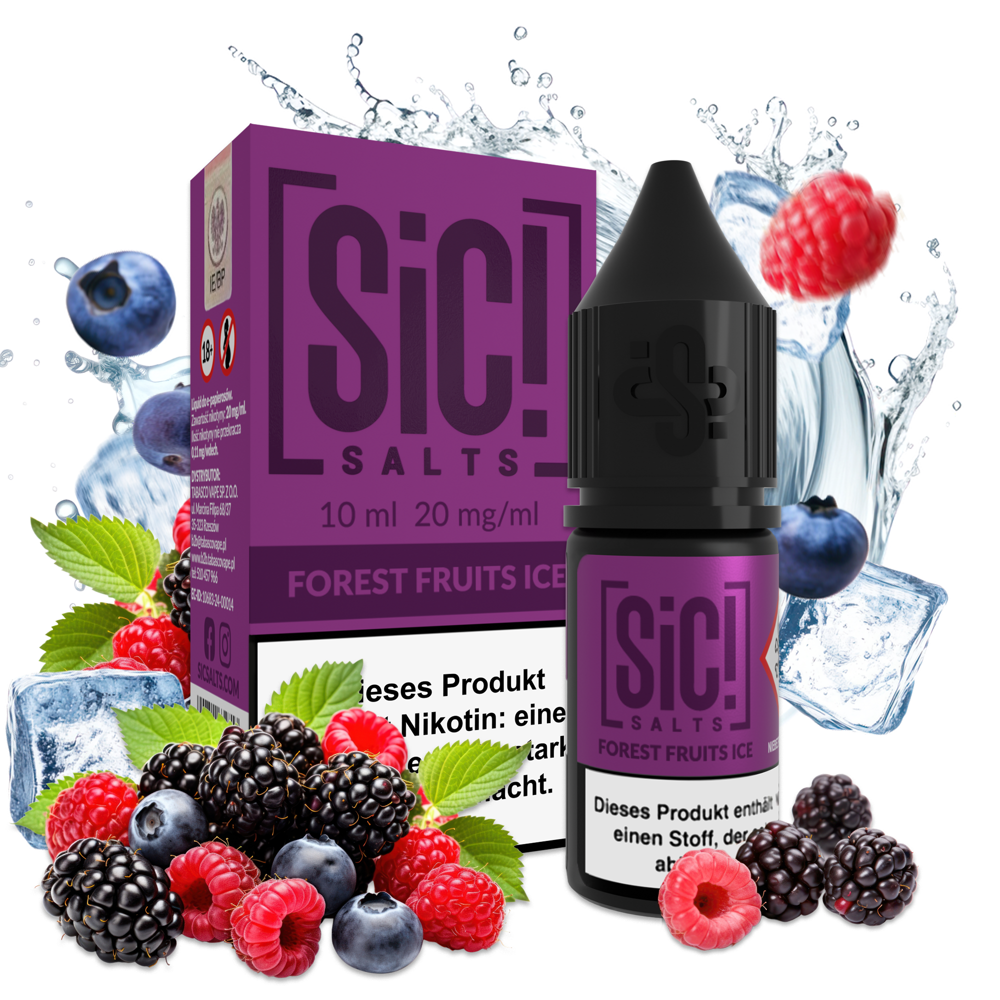 SIC! Salts Liquid - Forest Fruit Ice