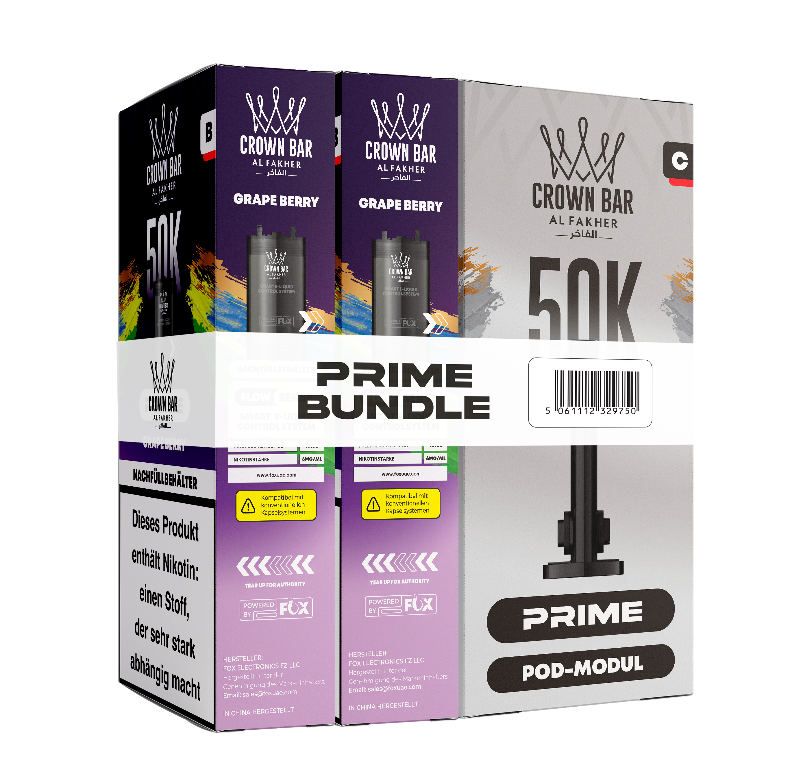 Al Fakher Hypermax 50K - Grape Berry