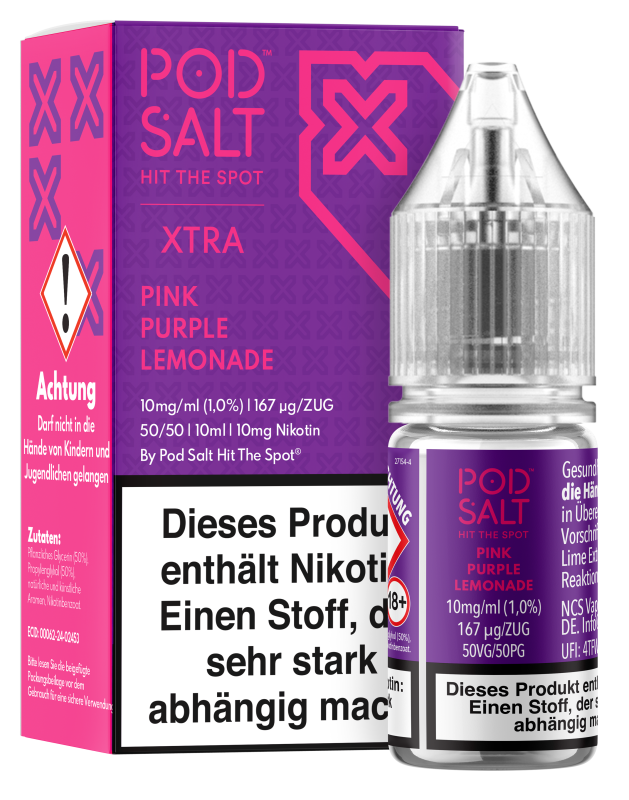 Pod Salt Xtra - Pink Purple Lemonade