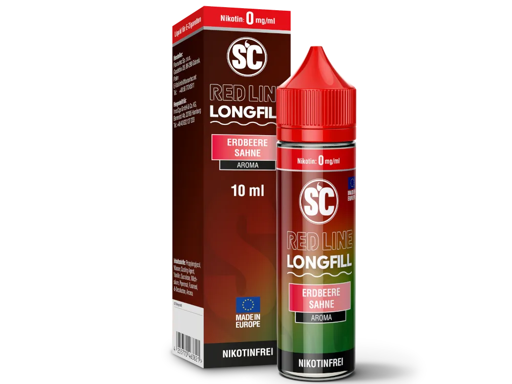 SC RED Longfill - Erdbeere Sahne