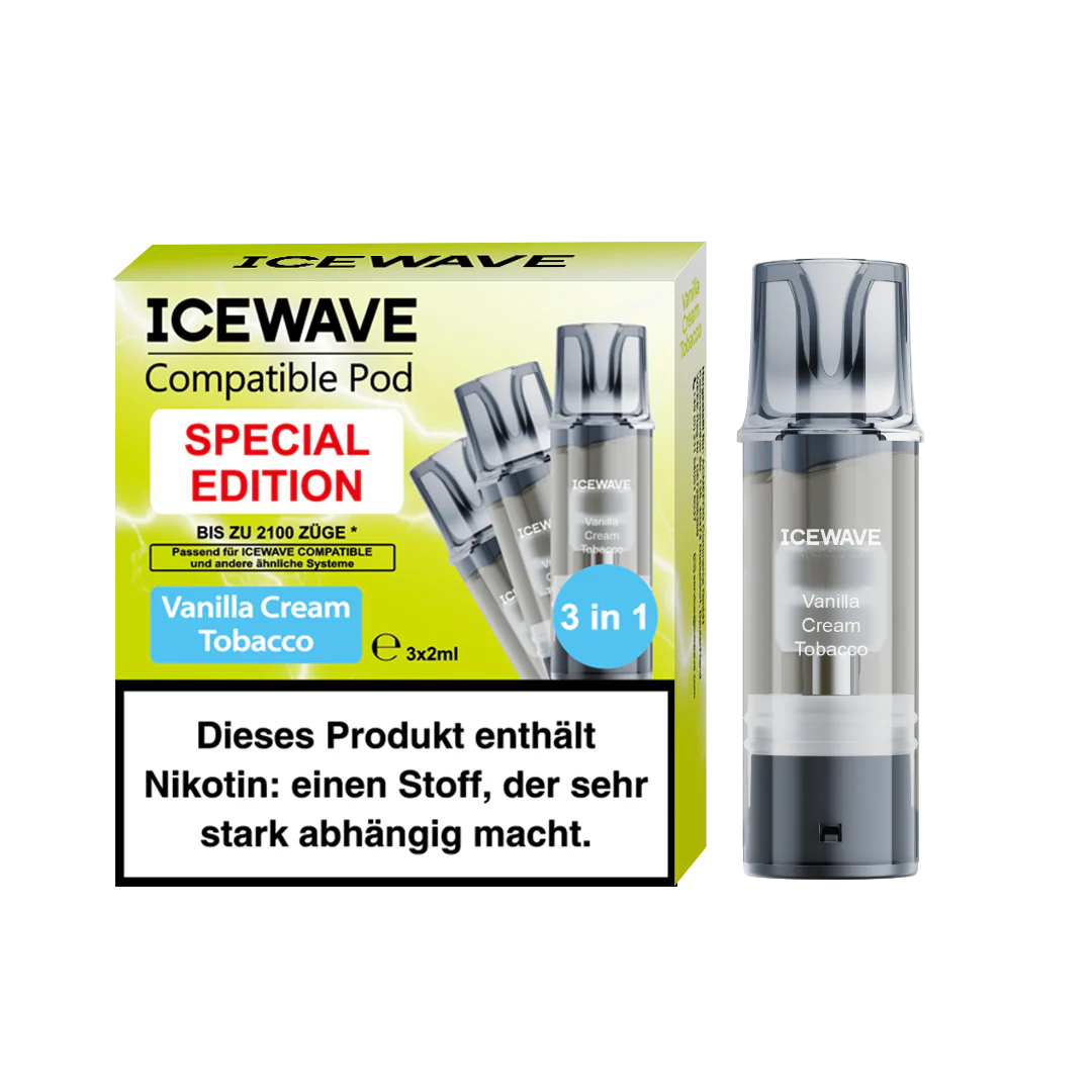 Icewave Pod - Vanilla Cream Tobacco