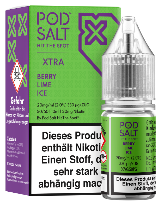 Pod Salt Xtra - Berry Lime Ice