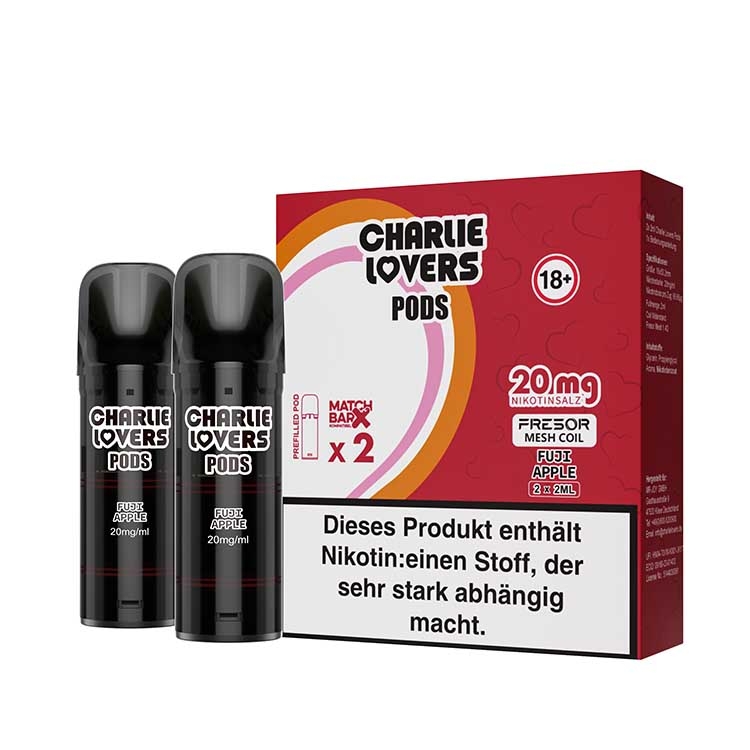 Charlie Lovers Pods - Fuji Apple