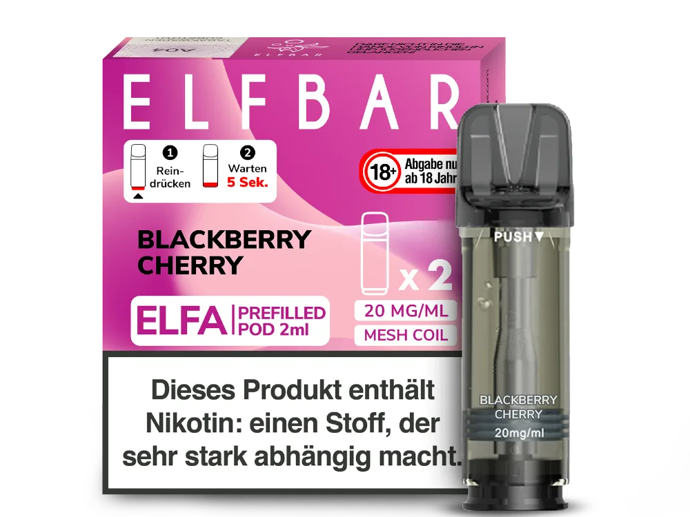 Elfa Pod - Blackberry Cherry