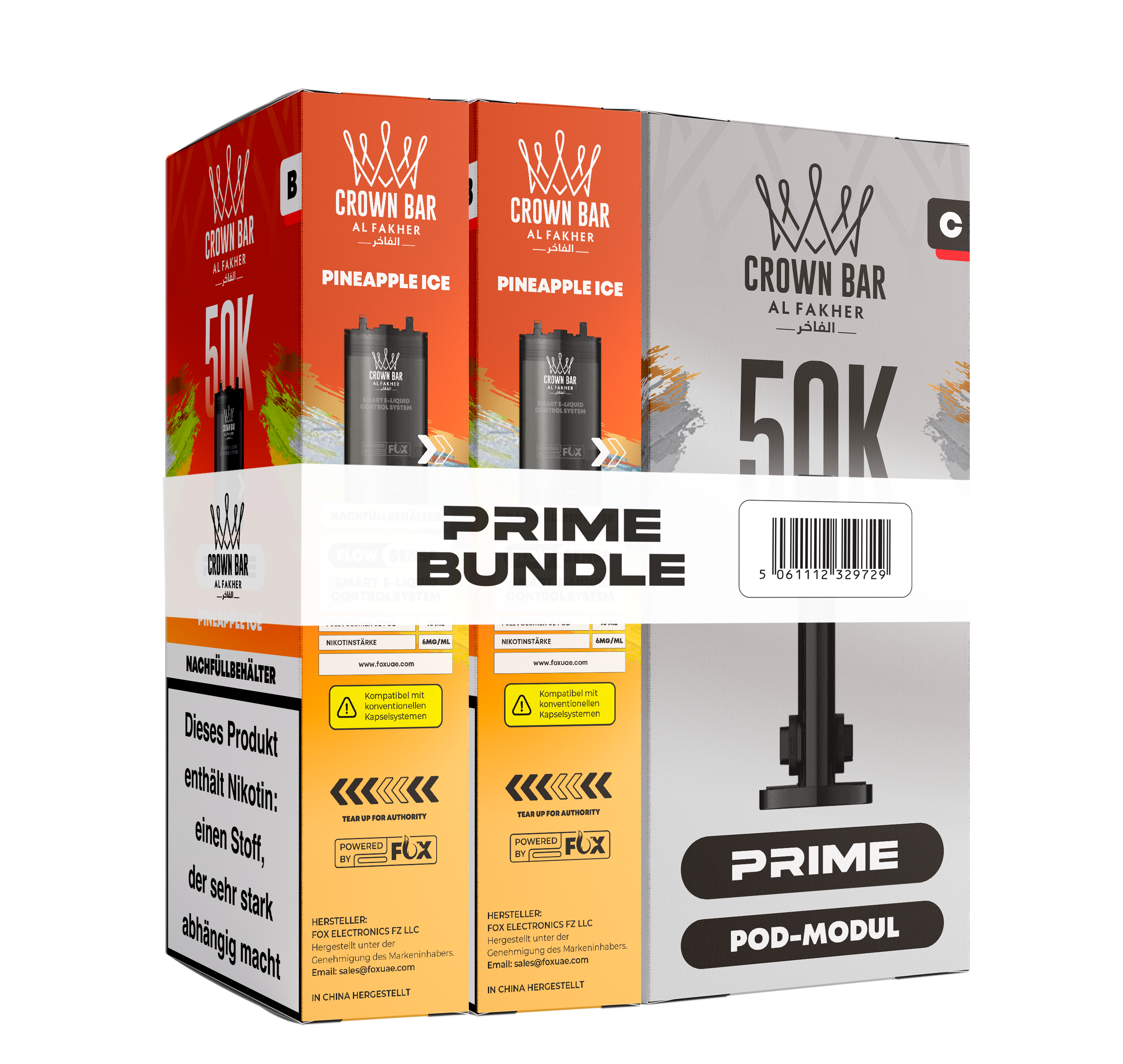Al Fakher Hypermax 50K - Pineapple Ice