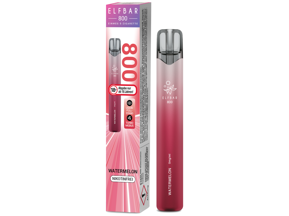 ElfBar 800 - Watermelon (Nikotinfrei)