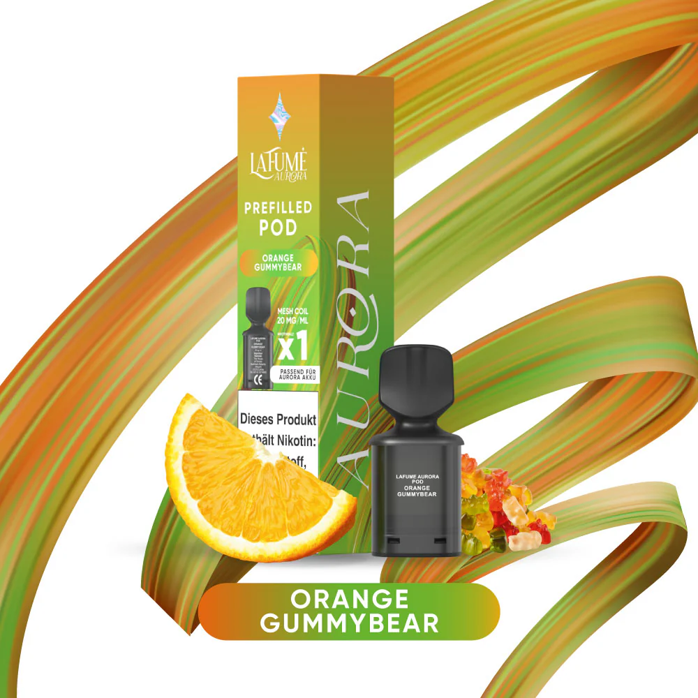 La Fume Aurora Pod - Orange Gummybear