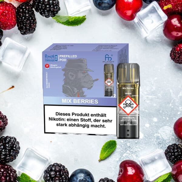 RandM Tornado Pods - Mix Berries 2er Pack