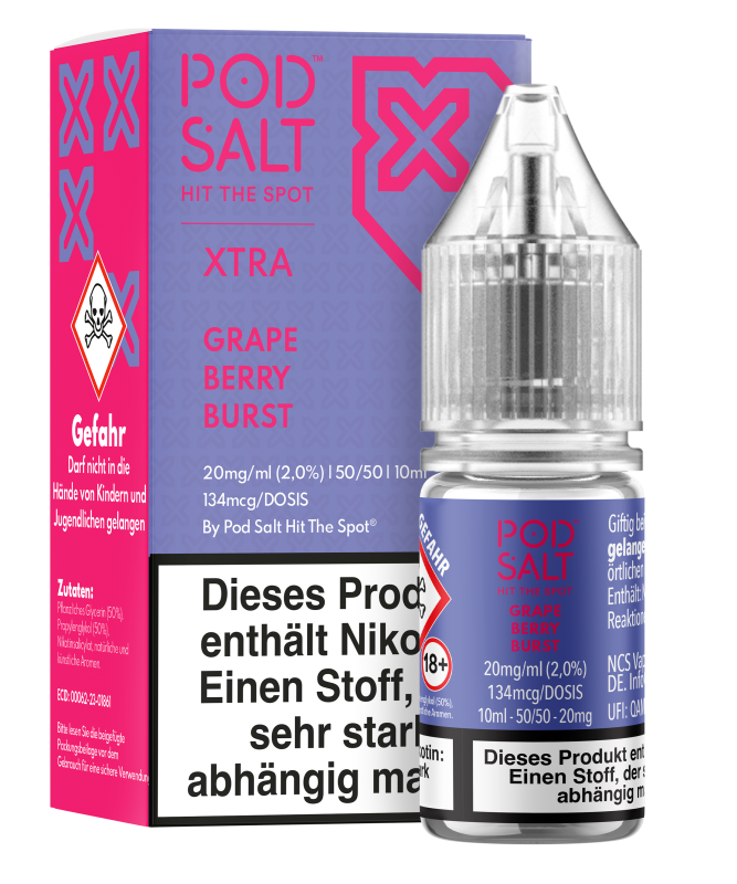 Pod Salt Xtra - Grape Berry Burst