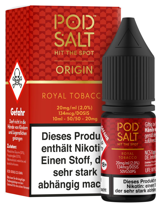 Pod Salt Origin - Royal Tobacco
