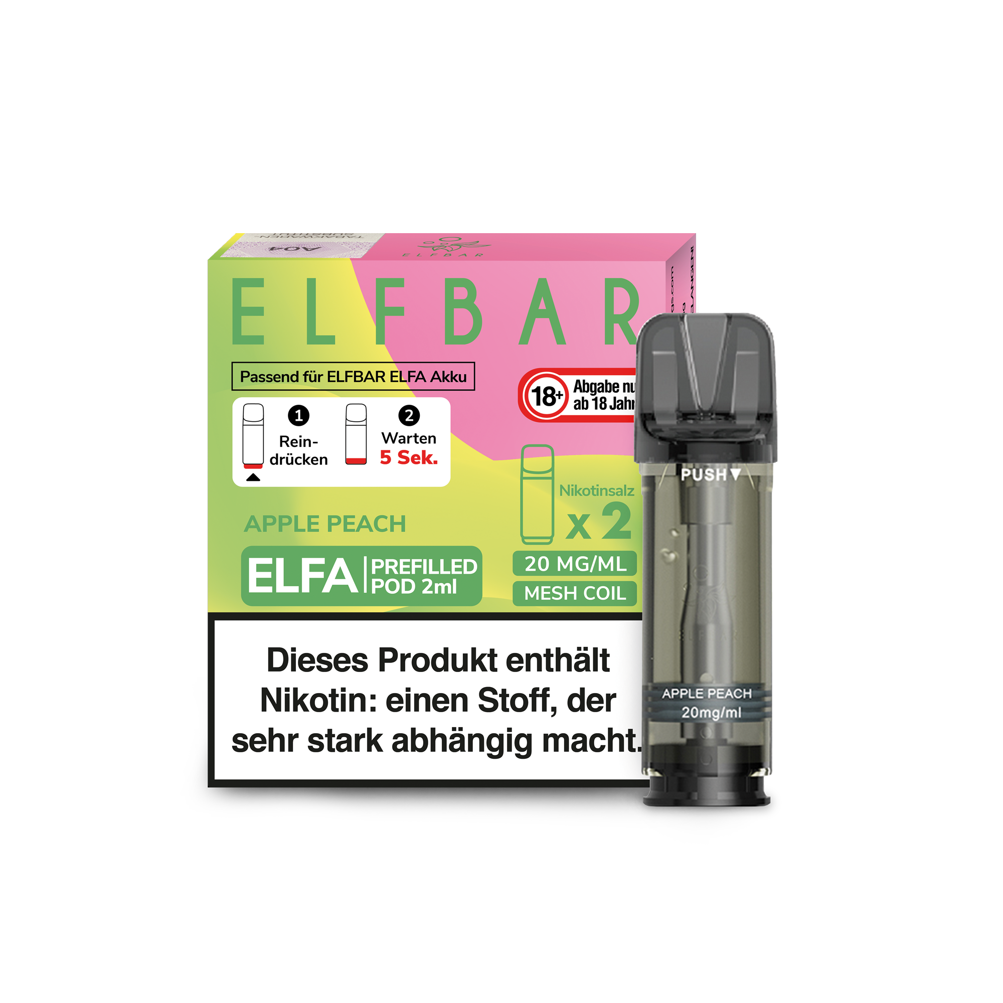 Elfa Pod - Apple Peach 