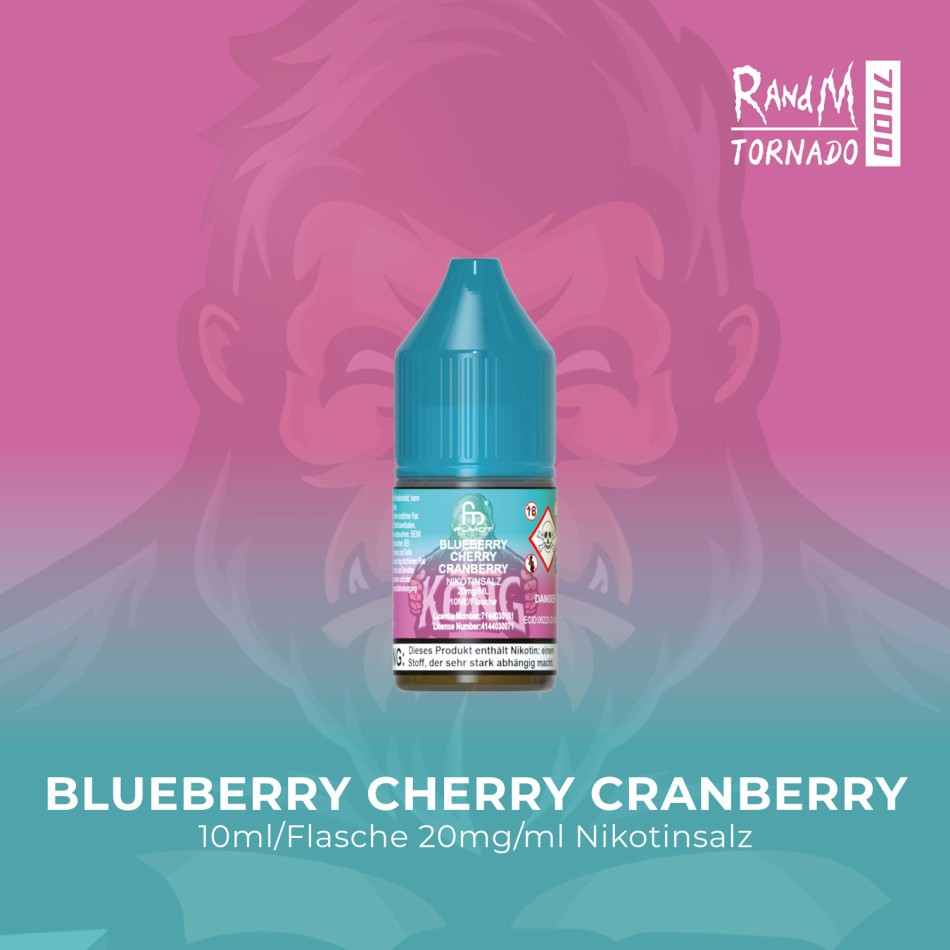 RandM Tornado - Blueberry Cherry Cranberry 20mg
