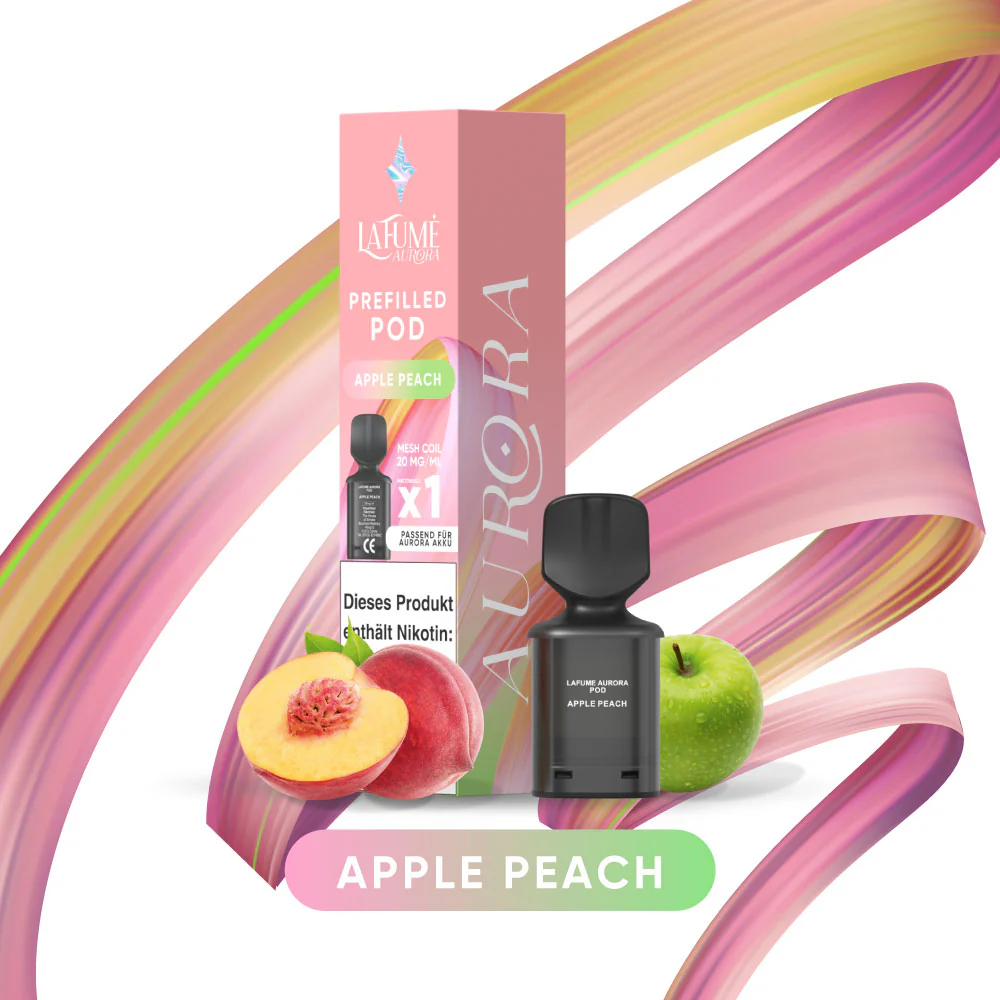 La Fume Aurora Pod - Apple Peach