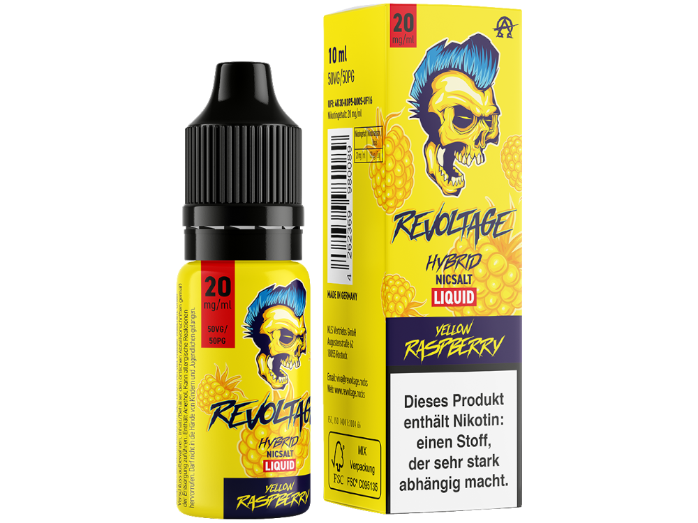 Revoltage Liquid - Yellow Raspberry