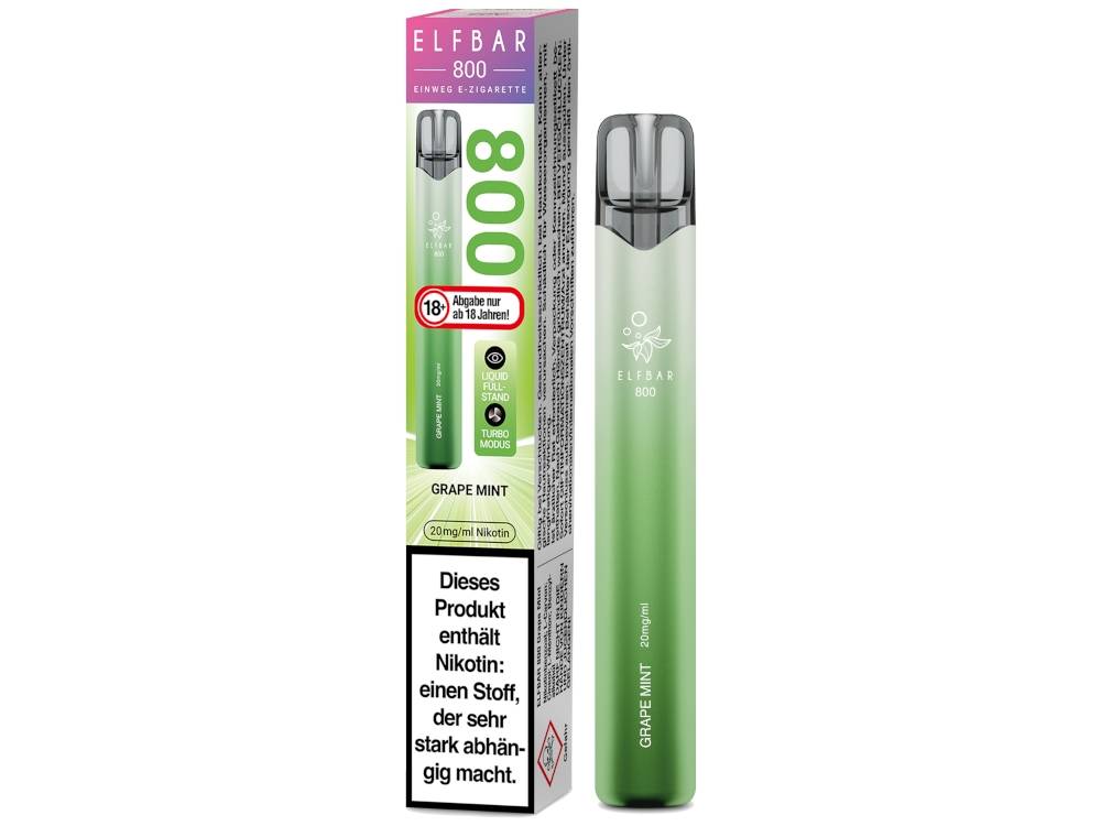 ElfBar 800 - Grape Mint