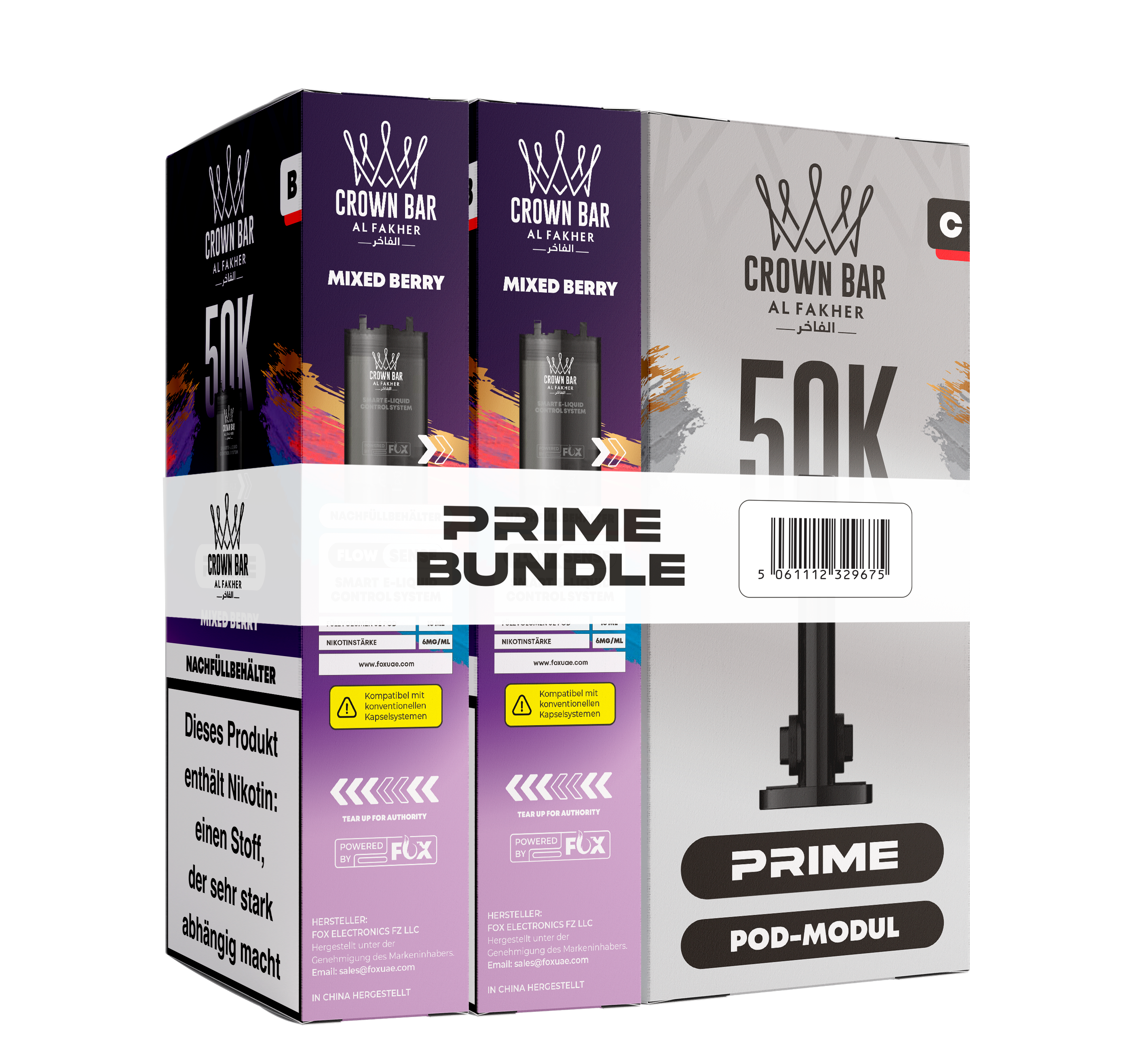 Al Fakher Hypermax 50K - Mixed Berry